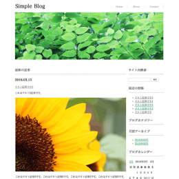 Simple Blog(4系)